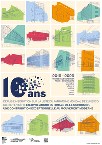 コルビュジエ財団製作ポスター