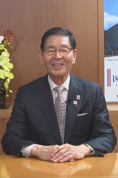 区長新年挨拶ページへのリンク