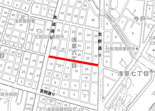 工事箇所図