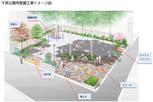 千草公園再整備工事