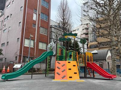 西町公園複合遊具2