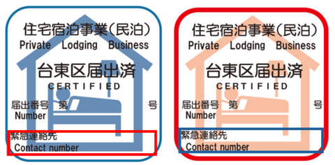 区標識緊急連絡先