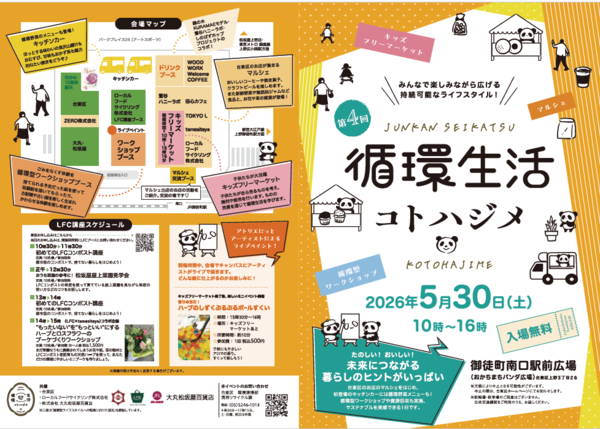 第4回循環生活コトハジメチラシ(表)
