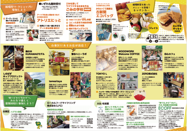 第4回循環生活コトハジメチラシ(裏)