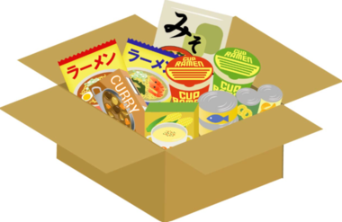 フードドライブの食品