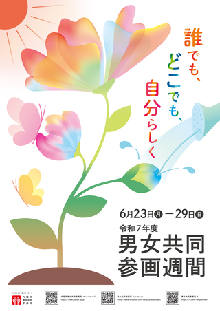 内閣府男女機共同参画週間ポスター