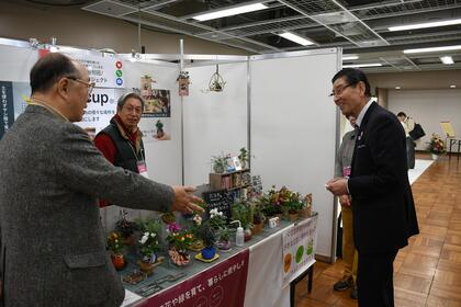 会場の様子の写真