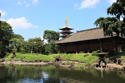 浅草寺伝法院庭園画像