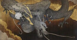 天井絵「叡嶽双龍」の画像
