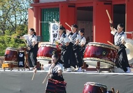 福島県南会津町 太鼓演奏(會津田島太鼓保存会)の写真