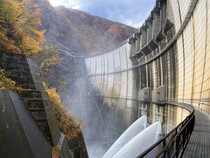川治ダム環境放流の写真