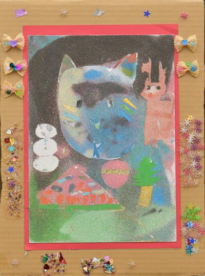 《楽しいクリスマスのすみっこぐらし》千房 実南
